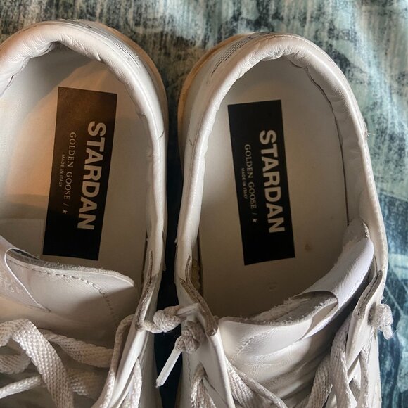 Women's Stardan in total white leather - Picture 3 of 8